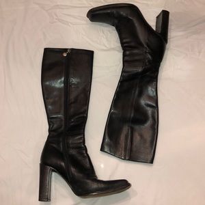 Gianni Bravo Black leather boots